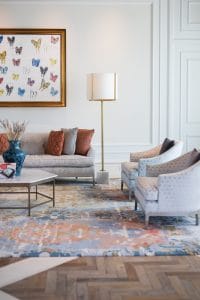 Elegant lounge room