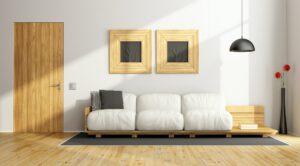 Minimalist living room